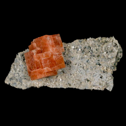 1.5" Orange Chabazite Zeolite Mineral Specimen Er Rachidia Province, Morocco - Fossil Age Minerals