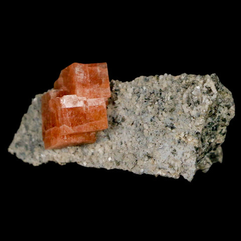 1.5" Orange Chabazite Zeolite Mineral Specimen Er Rachidia Province, Morocco - Fossil Age Minerals