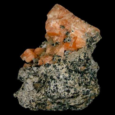2.3" Orange Chabazite Zeolite Mineral Specimen Er Rachidia Province, Morocco - Fossil Age Minerals
