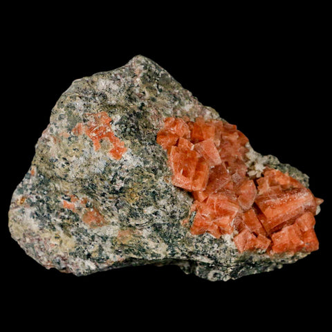 3.3" Orange Chabazite Zeolite Mineral Specimen Er Rachidia Province, Morocco - Fossil Age Minerals
