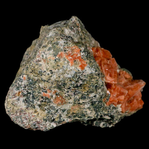 3.3" Orange Chabazite Zeolite Mineral Specimen Er Rachidia Province, Morocco - Fossil Age Minerals