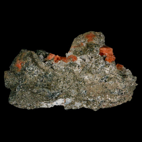 5.2" Orange Chabazite Zeolite Mineral Specimen Er Rachidia Province, Morocco - Fossil Age Minerals