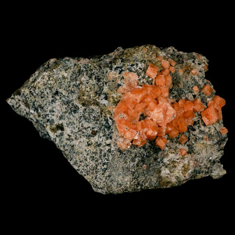 5.2" Orange Chabazite Zeolite Mineral Specimen Er Rachidia Province, Morocco - Fossil Age Minerals