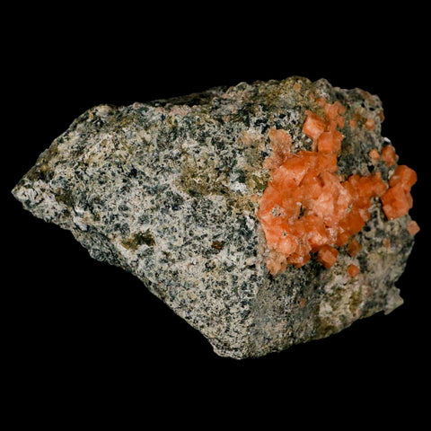 5.2" Orange Chabazite Zeolite Mineral Specimen Er Rachidia Province, Morocco - Fossil Age Minerals