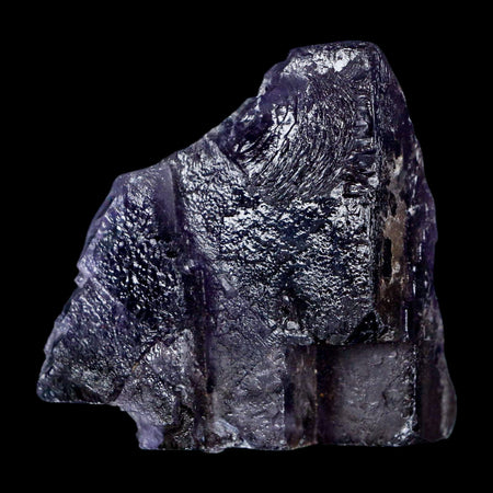 2.3" Purple Fluorite Crystal Cube Cluster Mineral Specimen Taourirt Morocco