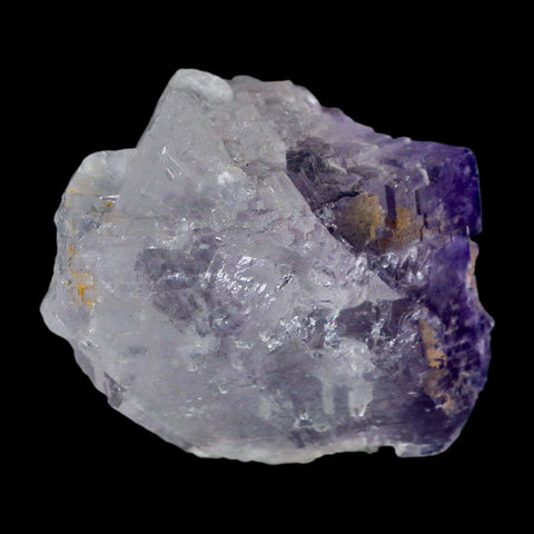 3" Purple Fluorite Crystal Cube Cluster Mineral Specimen Taourirt Morocco - Fossil Age Minerals