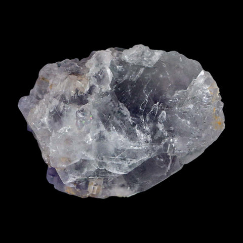 3" Purple Fluorite Crystal Cube Cluster Mineral Specimen Taourirt Morocco - Fossil Age Minerals