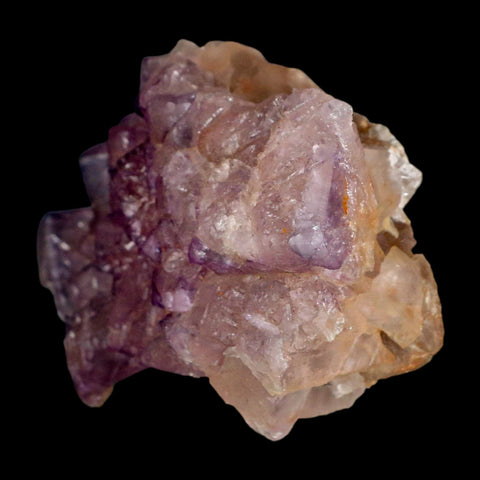 3.8" Purple Fluorite Crystal Cube Cluster Mineral Specimen Taourirt Morocco - Fossil Age Minerals