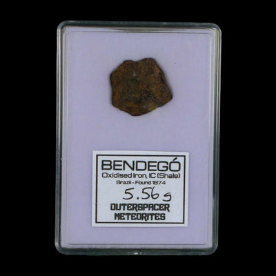 0.9" Bendego Meteorite Specimen Display Bendege Bahia Brazil 5.56 Grams