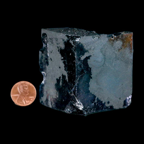 2.7" Purple Fluorite Crystal Cube Mineral Specimen Taourirt Morocco - Fossil Age Minerals