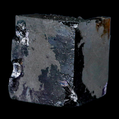 2.7" Purple Fluorite Crystal Cube Mineral Specimen Taourirt Morocco - Fossil Age Minerals