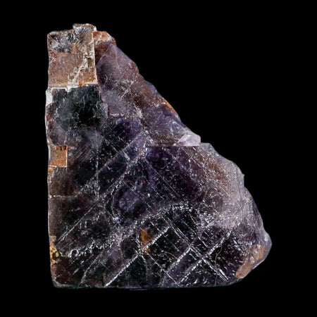 3.1" Purple Fluorite Crystal Cube Mineral Specimen Taourirt Morocco