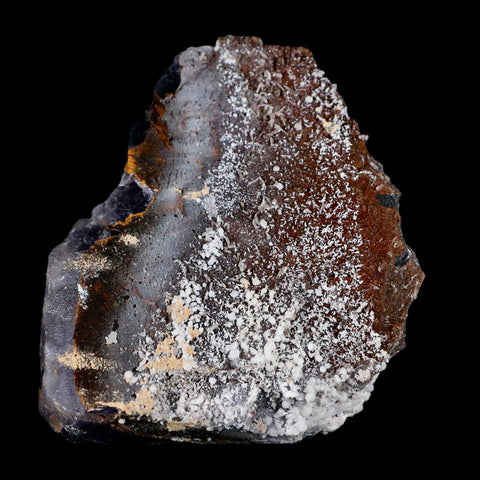 3.1" Purple Fluorite Crystal Cube Mineral Specimen Taourirt Morocco - Fossil Age Minerals