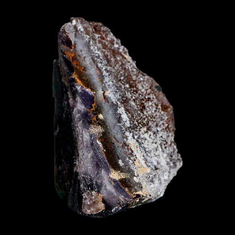 3.1" Purple Fluorite Crystal Cube Mineral Specimen Taourirt Morocco - Fossil Age Minerals