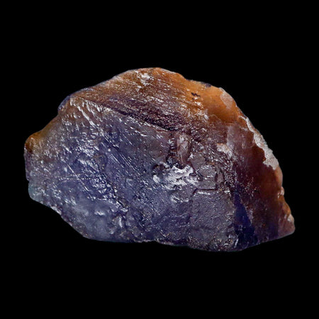 2.4" Purple Fluorite Crystal Cube Mineral Specimen Taourirt Morocco