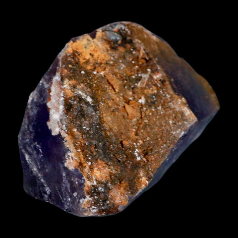 2.4" Purple Fluorite Crystal Cube Mineral Specimen Taourirt Morocco - Fossil Age Minerals