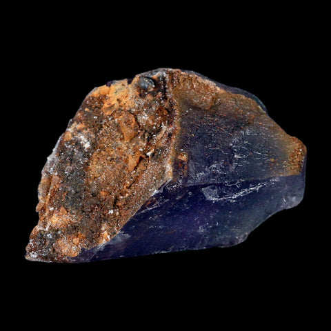 2.4" Purple Fluorite Crystal Cube Mineral Specimen Taourirt Morocco - Fossil Age Minerals