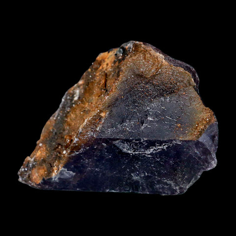 2.4" Purple Fluorite Crystal Cube Mineral Specimen Taourirt Morocco - Fossil Age Minerals