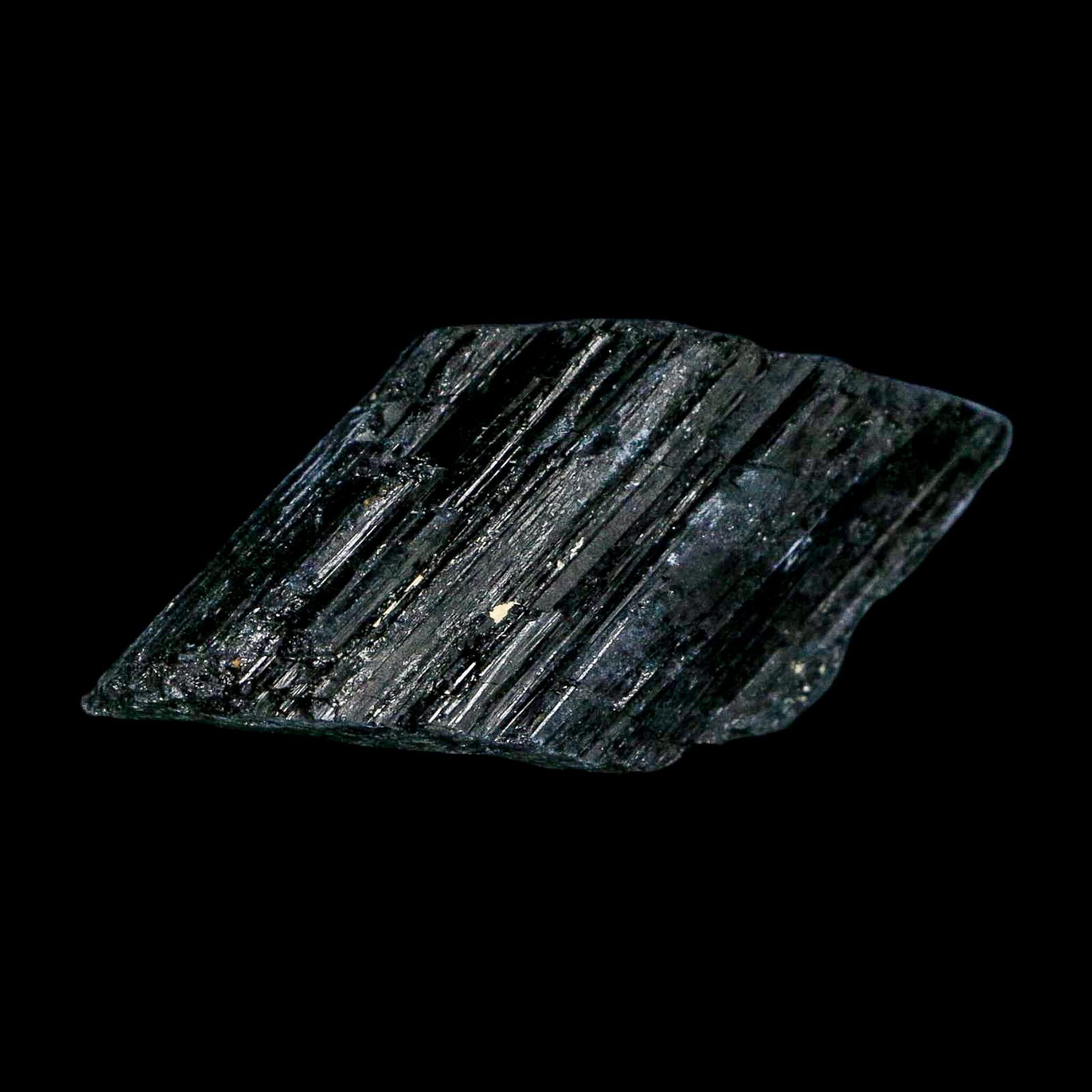 2.4" Natural Rough Black Tourmaline Mineral Crystal Specimen Schorl Brazil - Fossil Age Minerals