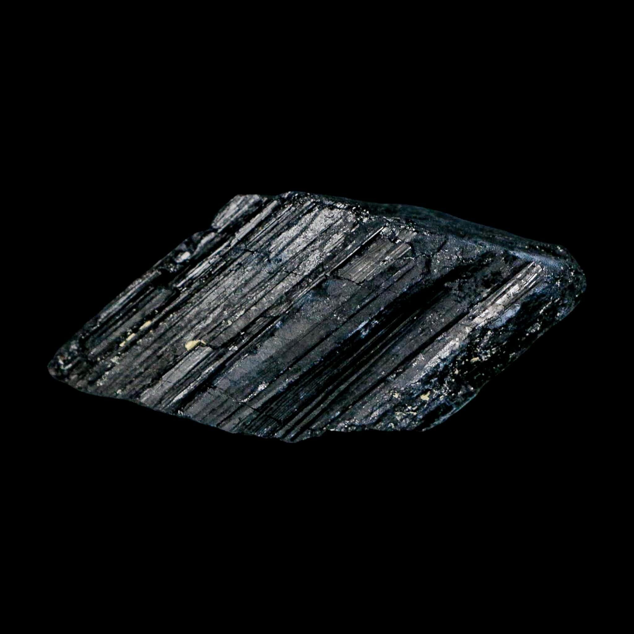 2.4" Natural Rough Black Tourmaline Mineral Crystal Specimen Schorl Brazil - Fossil Age Minerals