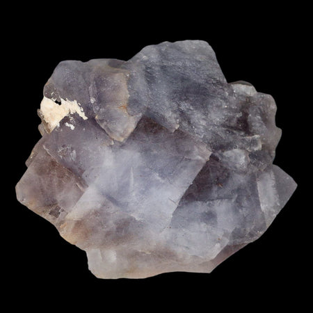 5.2" Light Purple Fluorite Crystal Cube Cluster Mineral Specimen Taourirt Morocco