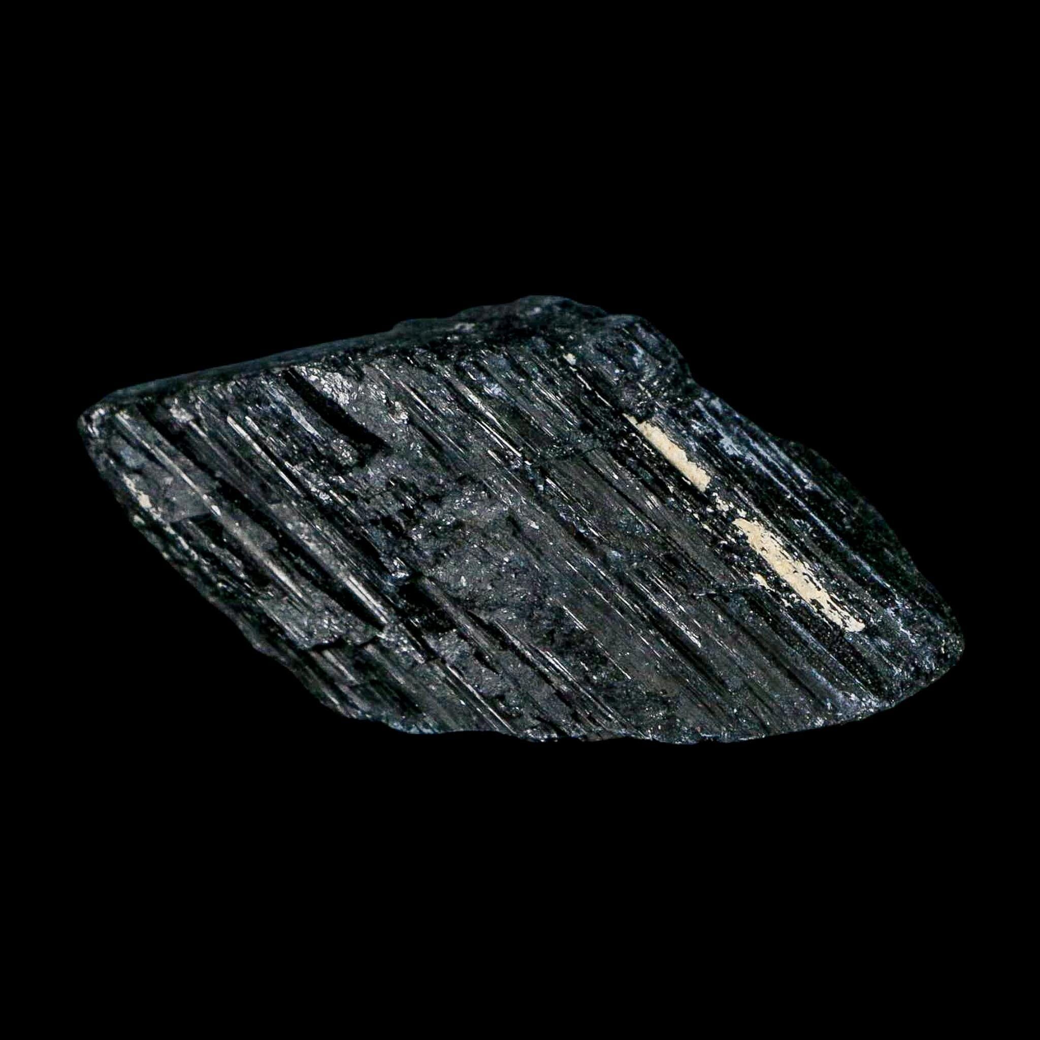 2.4" Natural Rough Black Tourmaline Mineral Crystal Specimen Schorl Brazil - Fossil Age Minerals