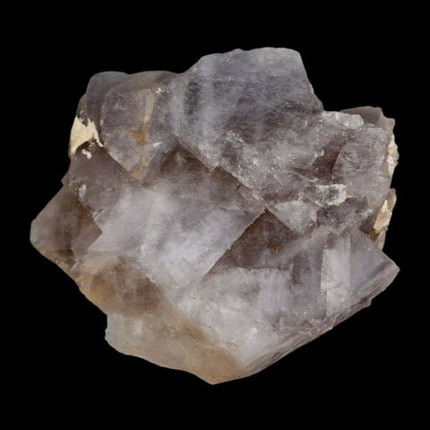 5.2" Light Purple Fluorite Crystal Cube Cluster Mineral Specimen Taourirt Morocco - Fossil Age Minerals