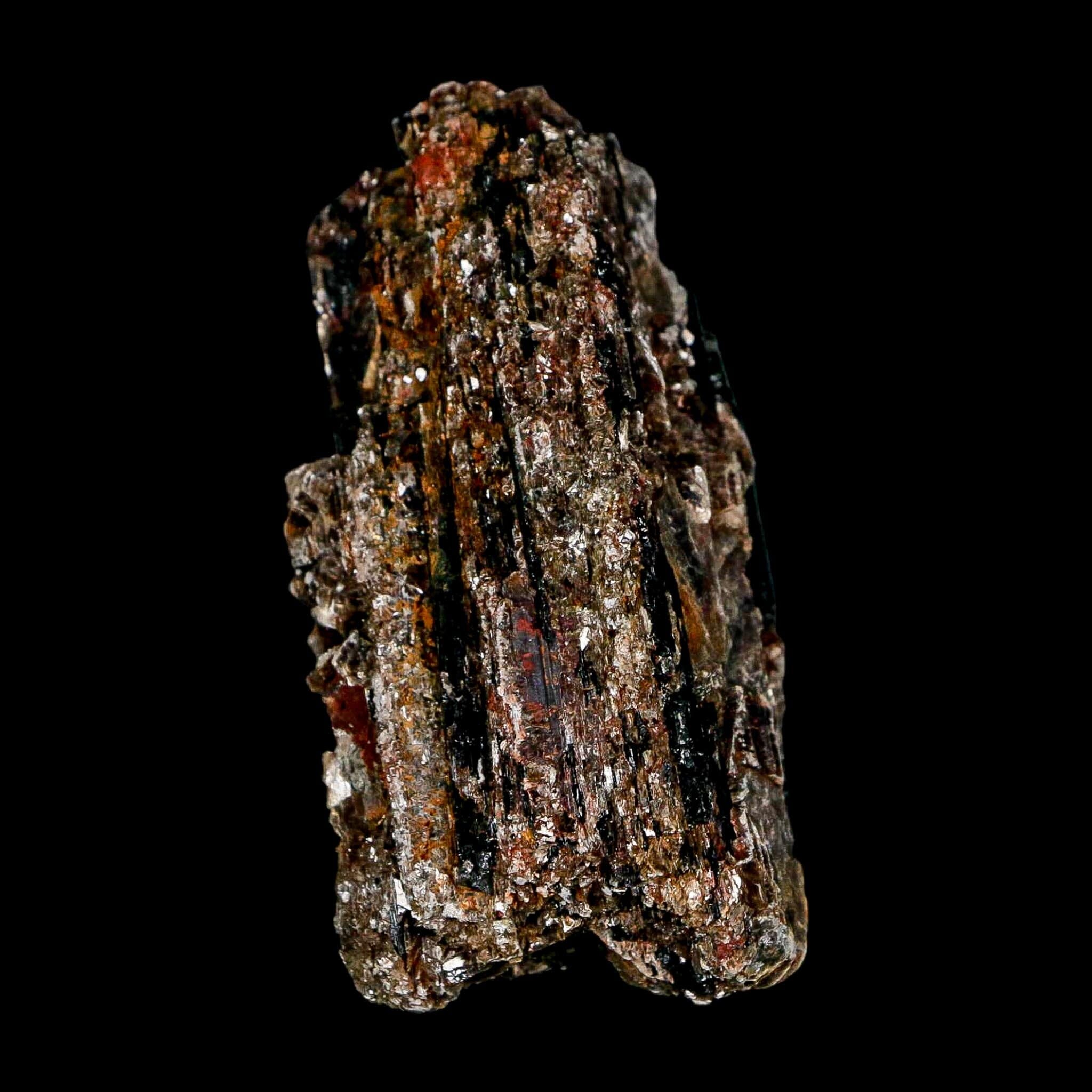 3.1" Natural Rough Black Tourmaline Mineral Crystal Specimen Schorl Brazil - Fossil Age Minerals