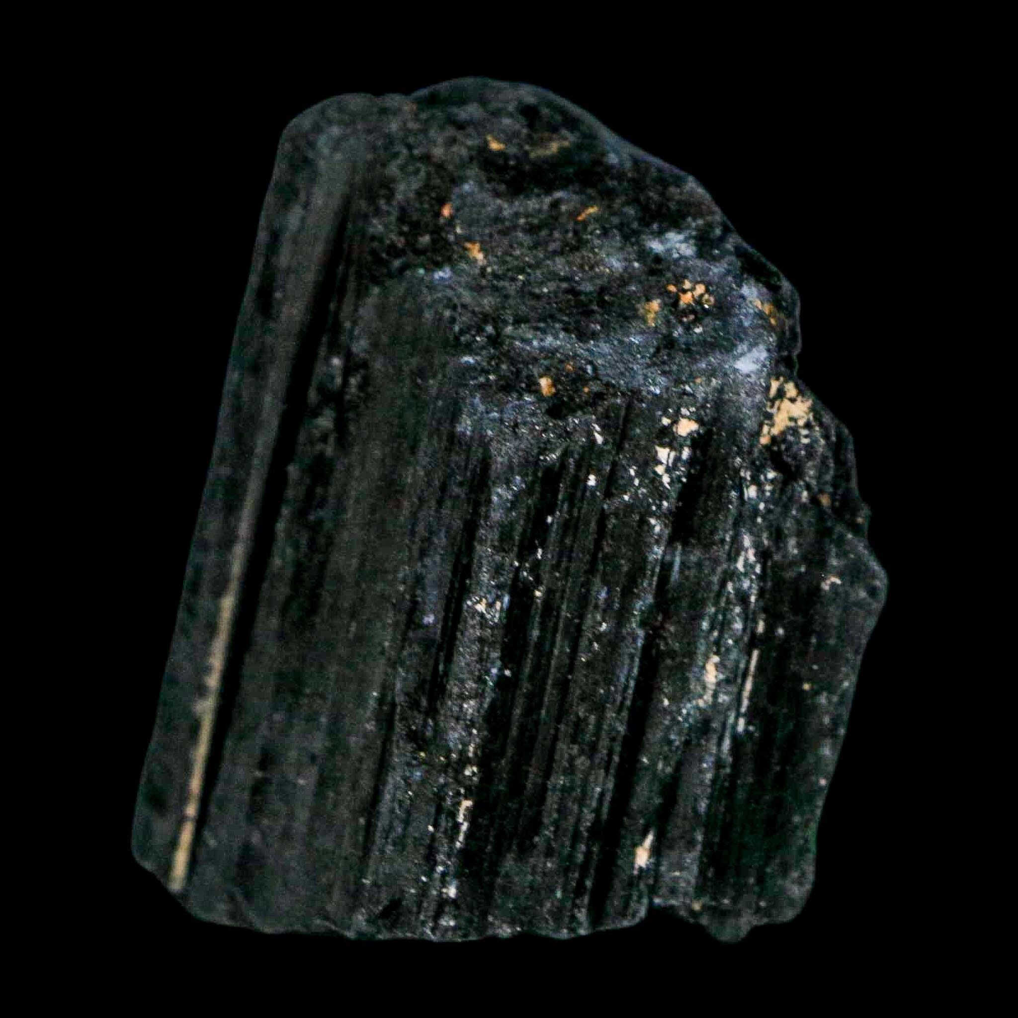 2" Natural Rough Black Tourmaline Mineral Crystal Specimen Schorl Brazil - Fossil Age Minerals