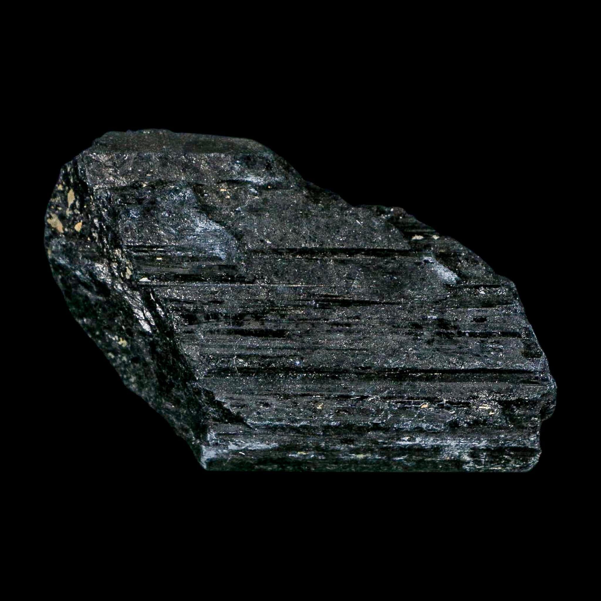 3.3" Natural Rough Black Tourmaline Mineral Crystal Specimen Schorl Brazil - Fossil Age Minerals