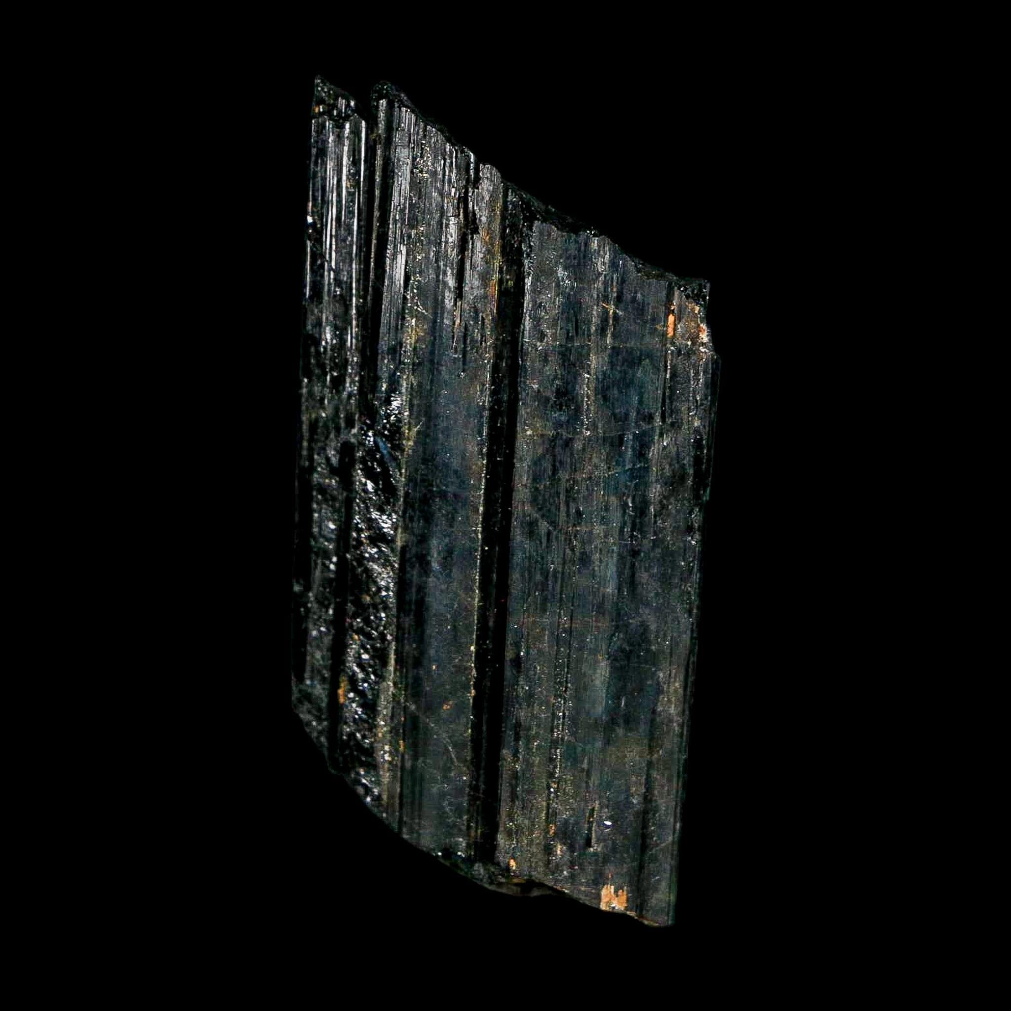 2.2" Natural Rough Black Tourmaline Mineral Crystal Specimen Schorl Brazil - Fossil Age Minerals
