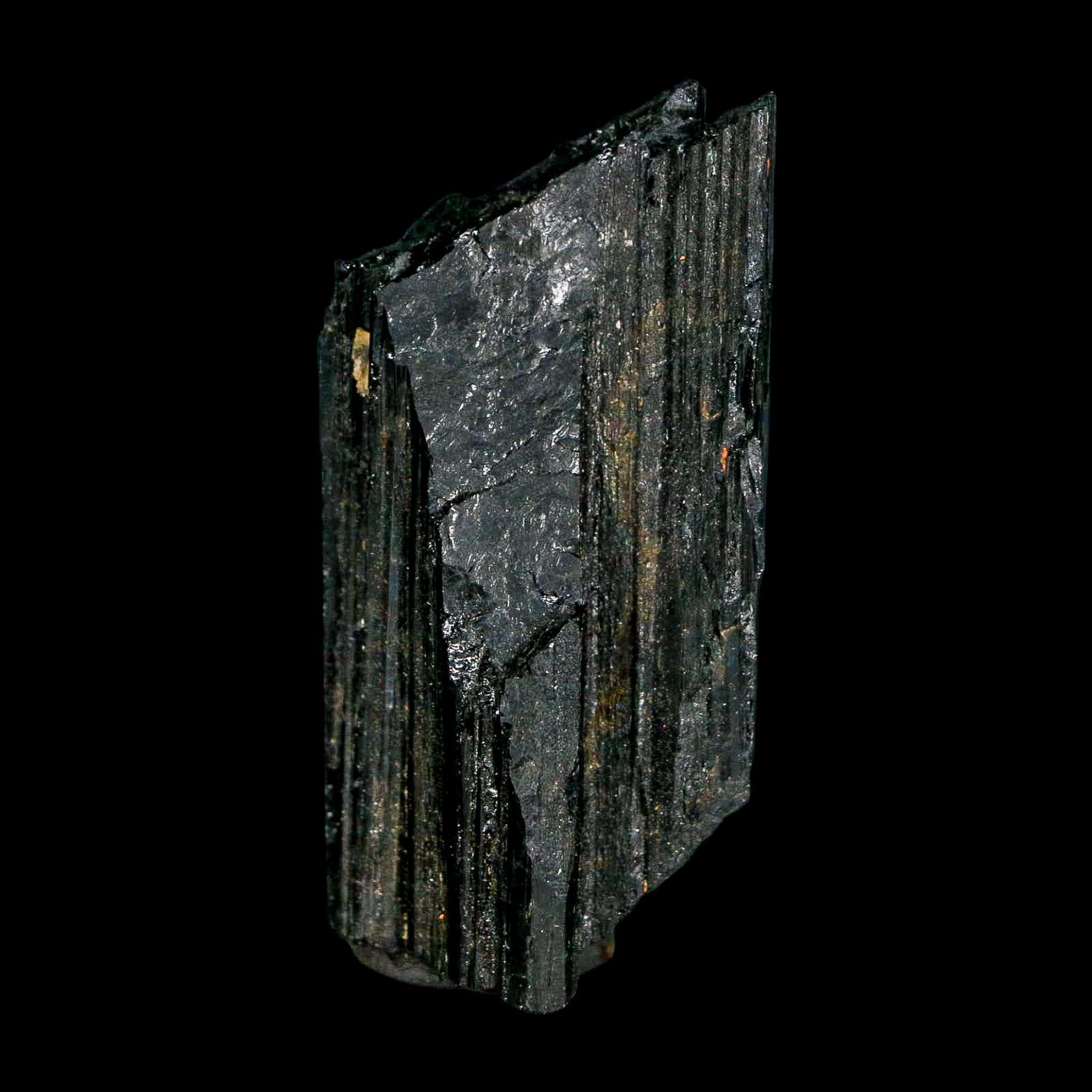 2.2" Natural Rough Black Tourmaline Mineral Crystal Specimen Schorl Brazil - Fossil Age Minerals