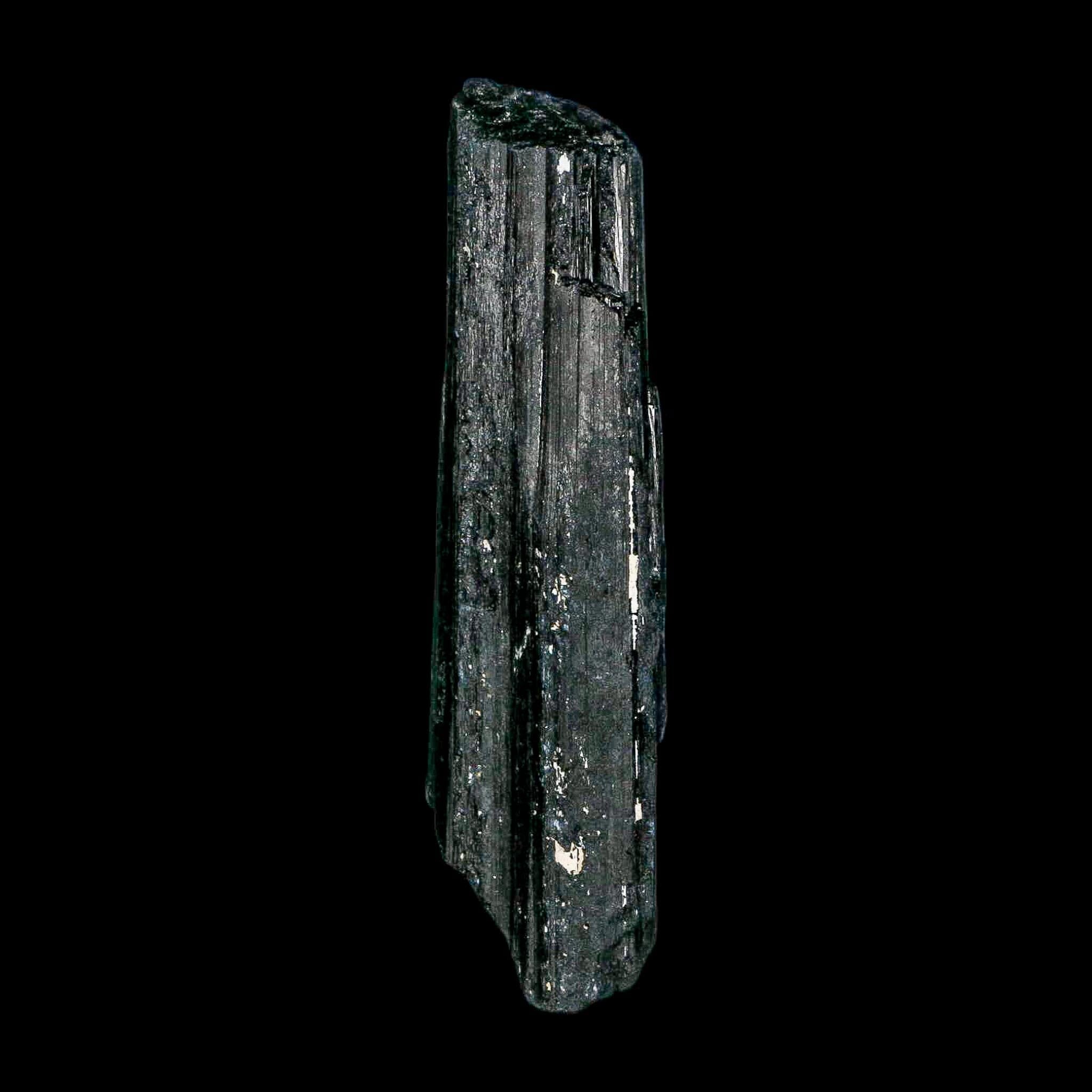 4.4" Natural Rough Black Tourmaline Mineral Crystal Specimen Schorl Brazil - Fossil Age Minerals