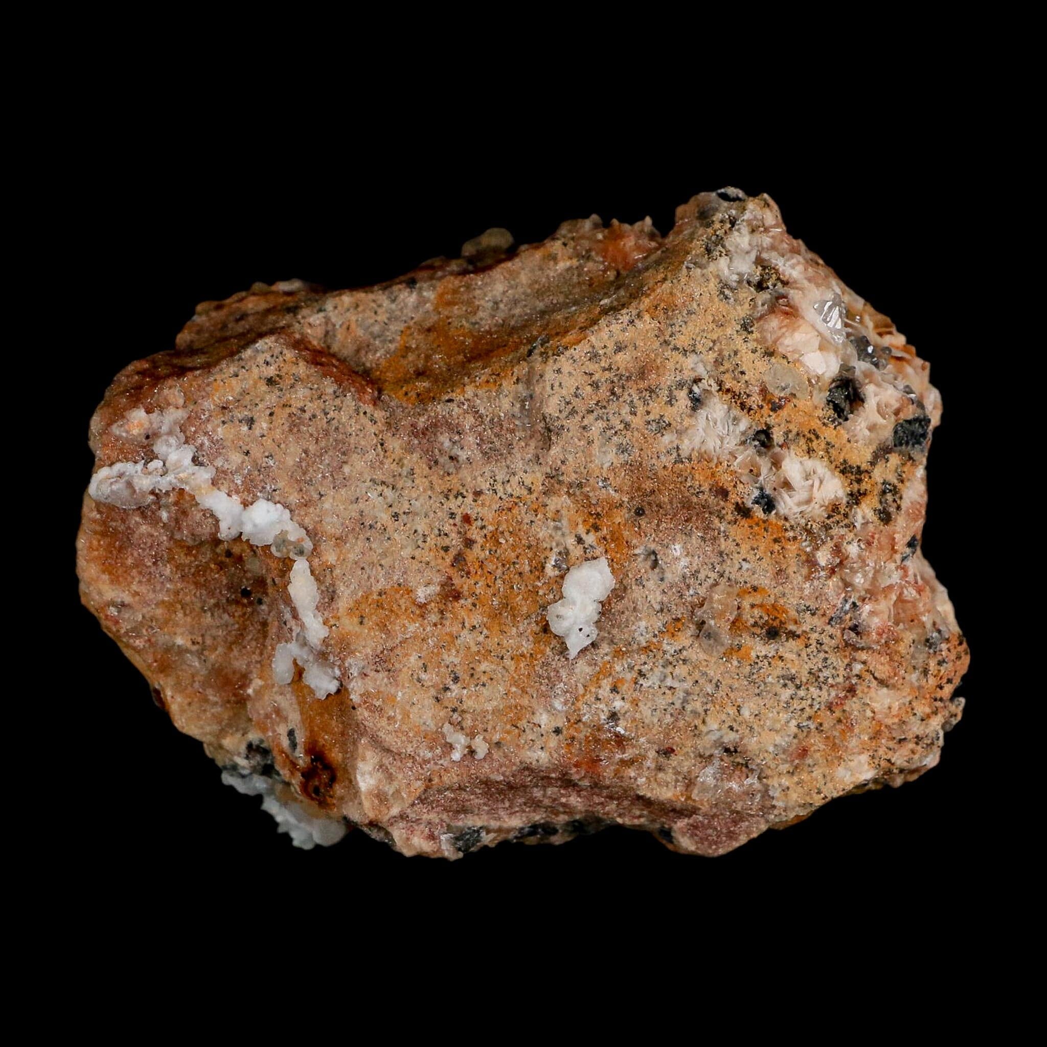 2.8" Sparkly Orange Barite Blades, Cerussite Crystals, Galena Crystal Mineral Morocco - Fossil Age Minerals