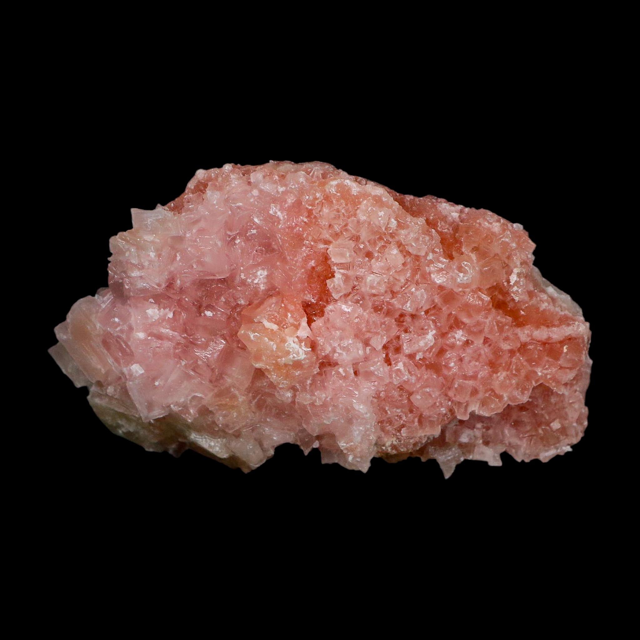 3.8" Quality Deep Pink Halite Salt Crystals Cluster Mineral Trona, CA Searles Lake