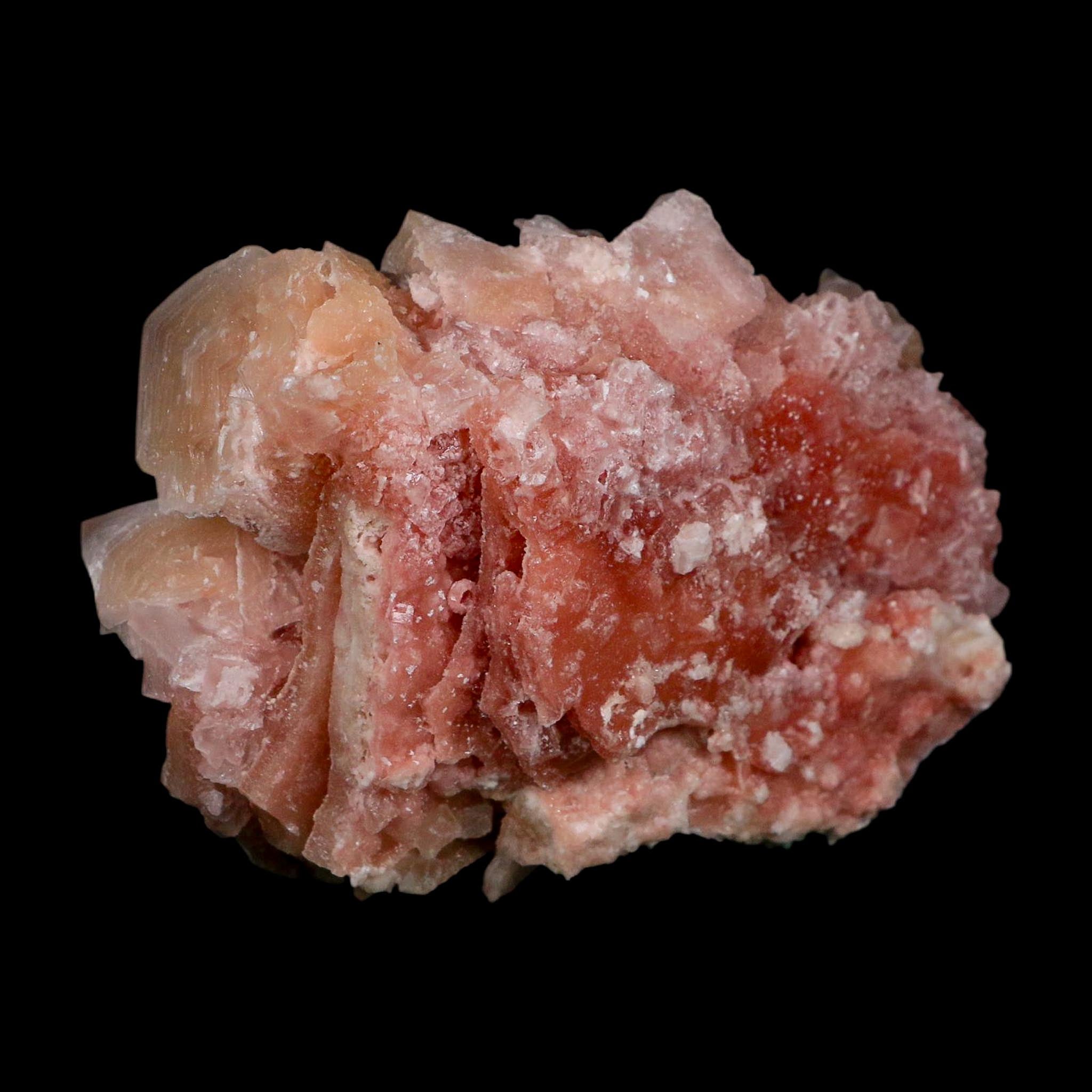4.3" Quality Deep Pink Halite Salt Crystals Cluster Mineral Trona, CA Searles Lake