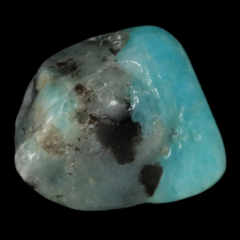 1.4" Polished Natural Amazonite Palm Stone Mineral Specimen Madagascar - Fossil Age Minerals