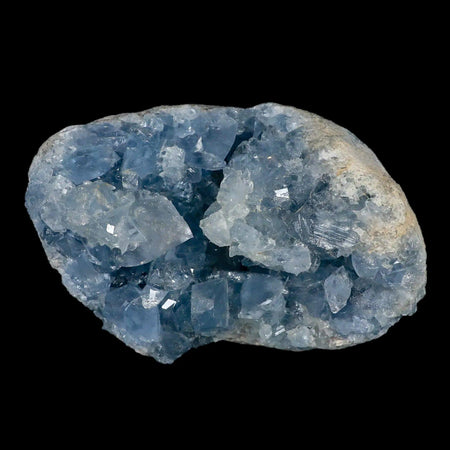 XL 6.1" Sky Blue Rough Celestite Crystal Druzy Cluster Geode 3 LB 14.5 OZ Celestine