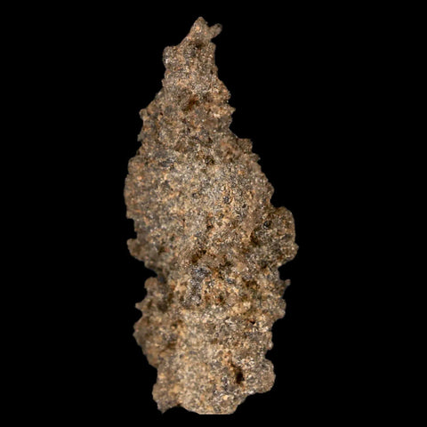 1.7" Fulgurite Petrified Lightning Strike Glass Sahara Desert Algeria - Fossil Age Minerals