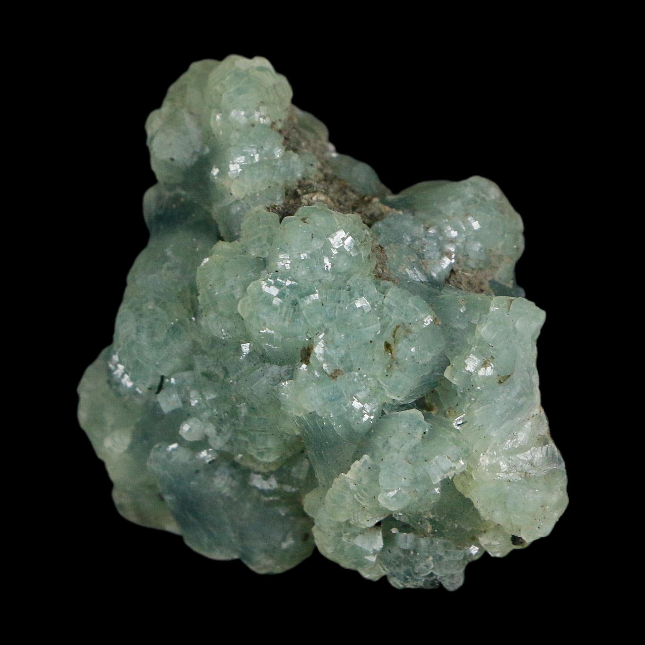 1.7" Rough Green Prehnite Crystal Mineral Specimen Location Imilchil, Morocco