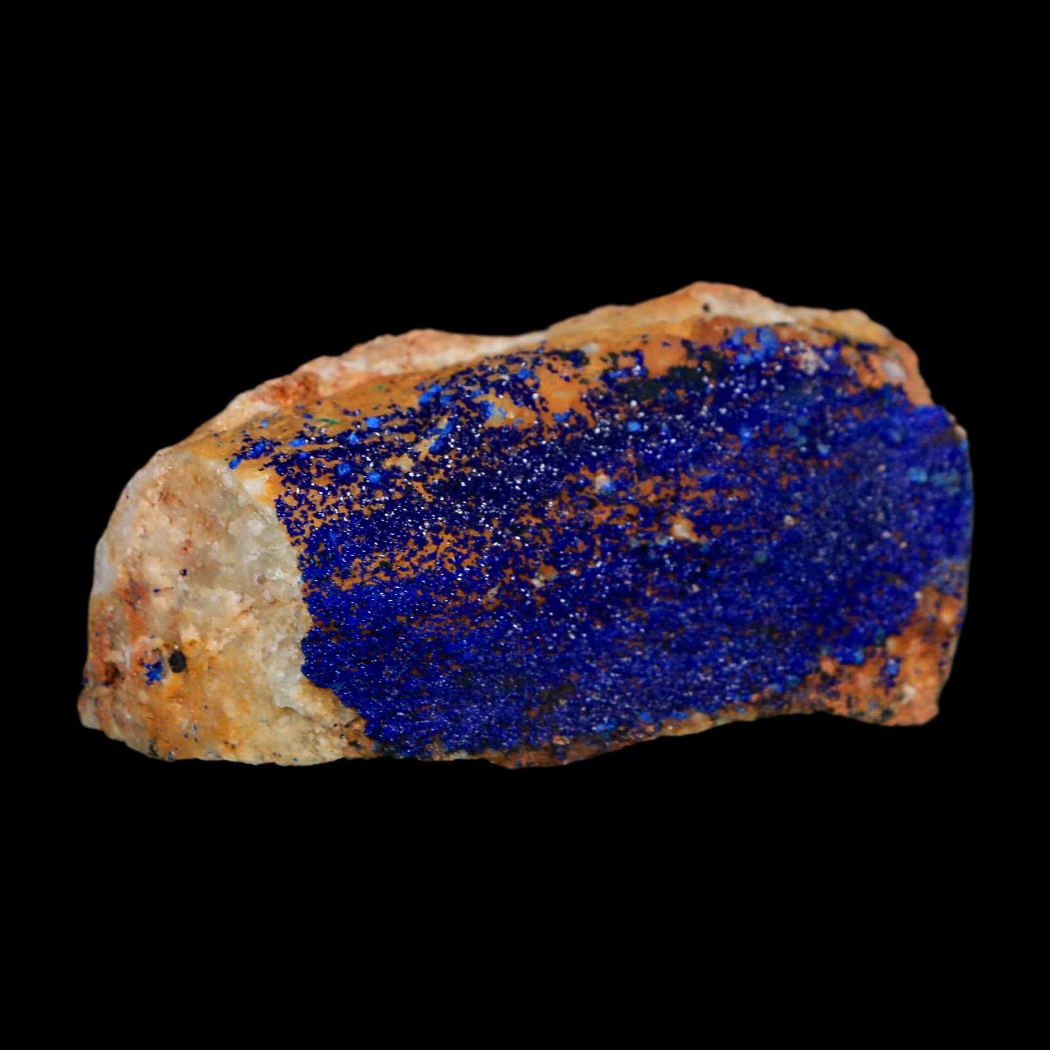 2.7" Azurite Crystals & Malachite On Matrix Colorful Mineral Specimen Morocco - Fossil Age Minerals