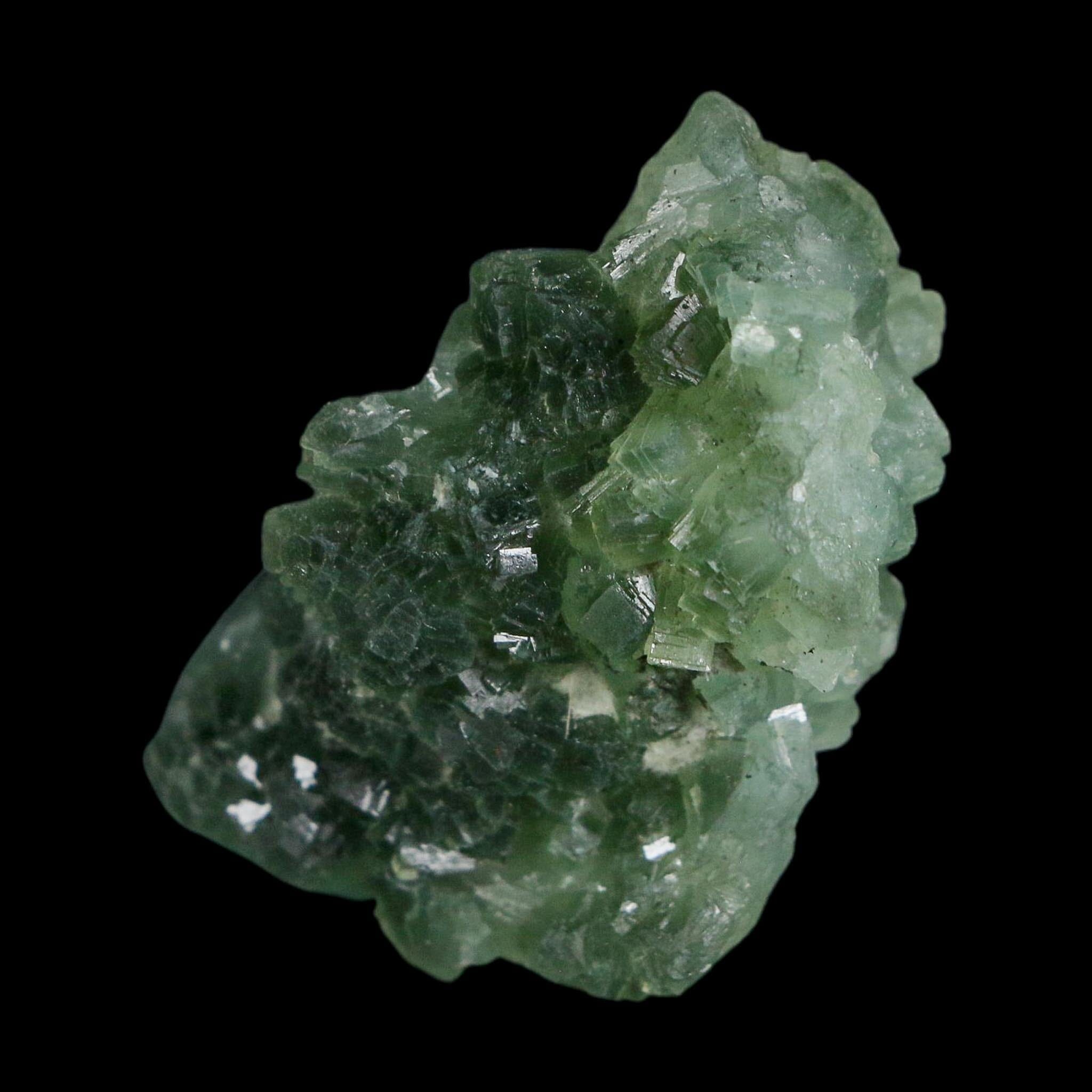 1.9" Rough Green Prehnite Crystal Mineral Specimen Location Imilchil, Morocco
