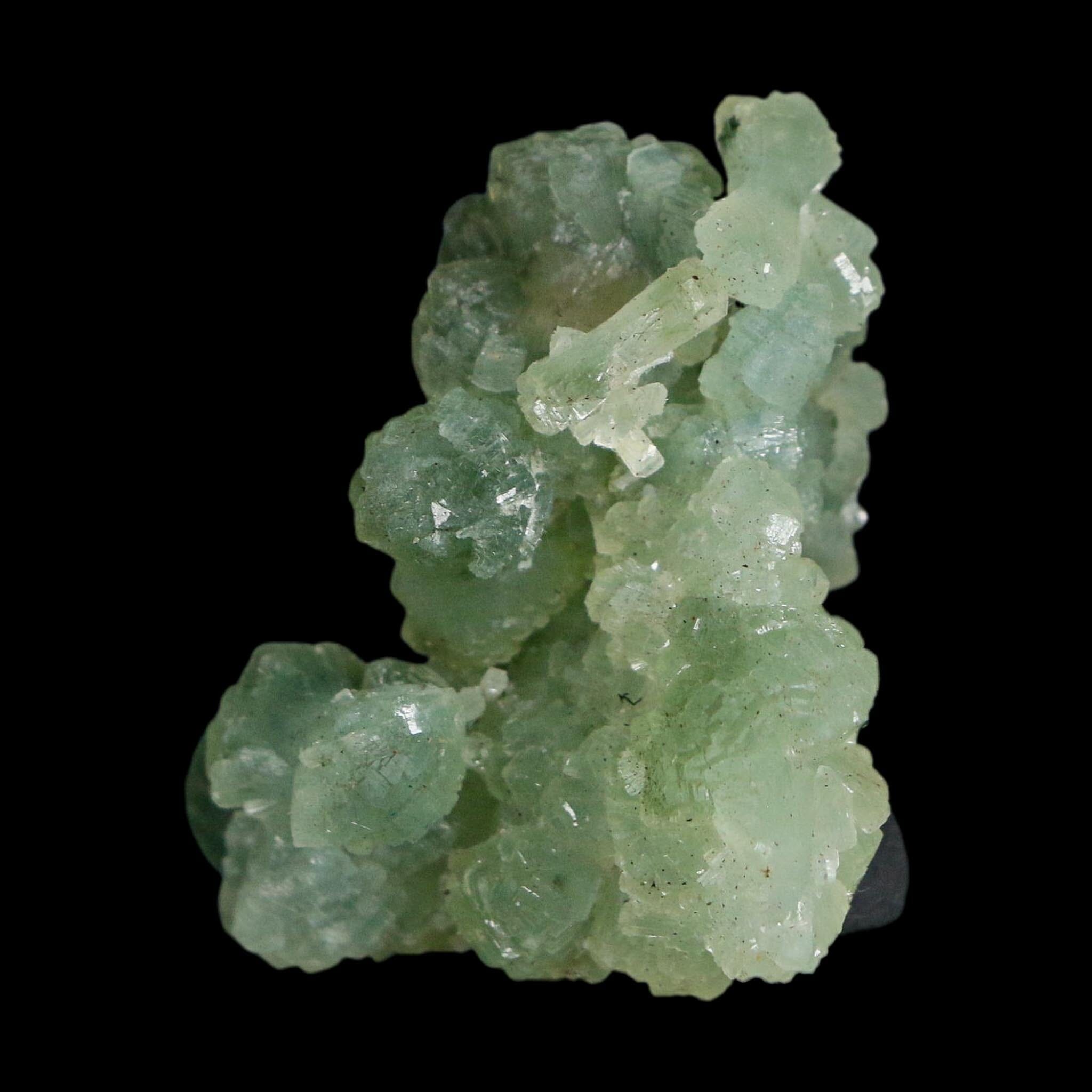 1.6" Rough Green Prehnite Crystal Mineral Specimen Location Imilchil, Morocco