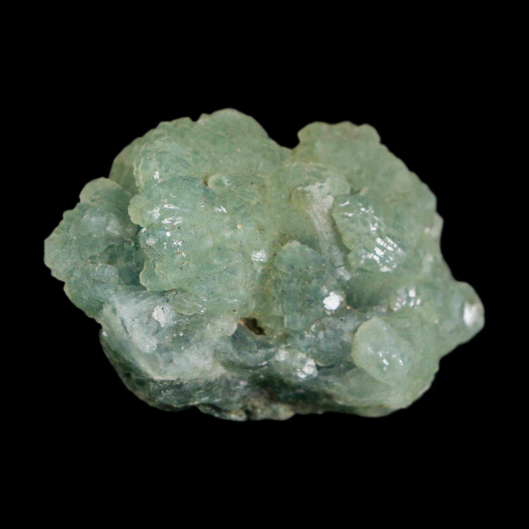 1.6" Rough Green Prehnite Crystal Mineral Specimen Location Imilchil, Morocco