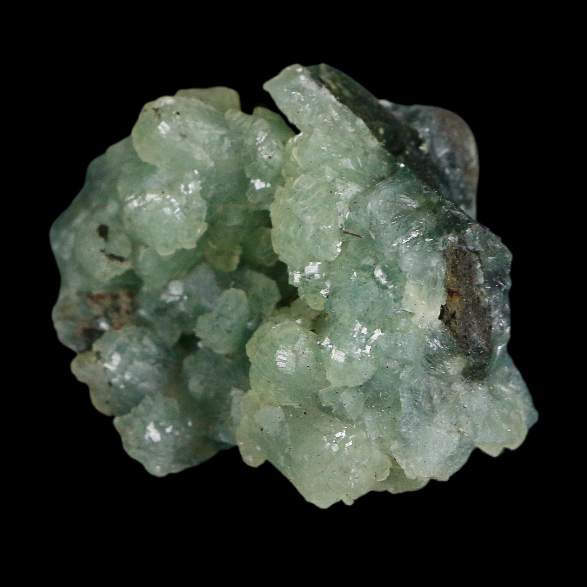 1.6" Rough Green Prehnite Crystal Mineral Specimen Location Imilchil, Morocco