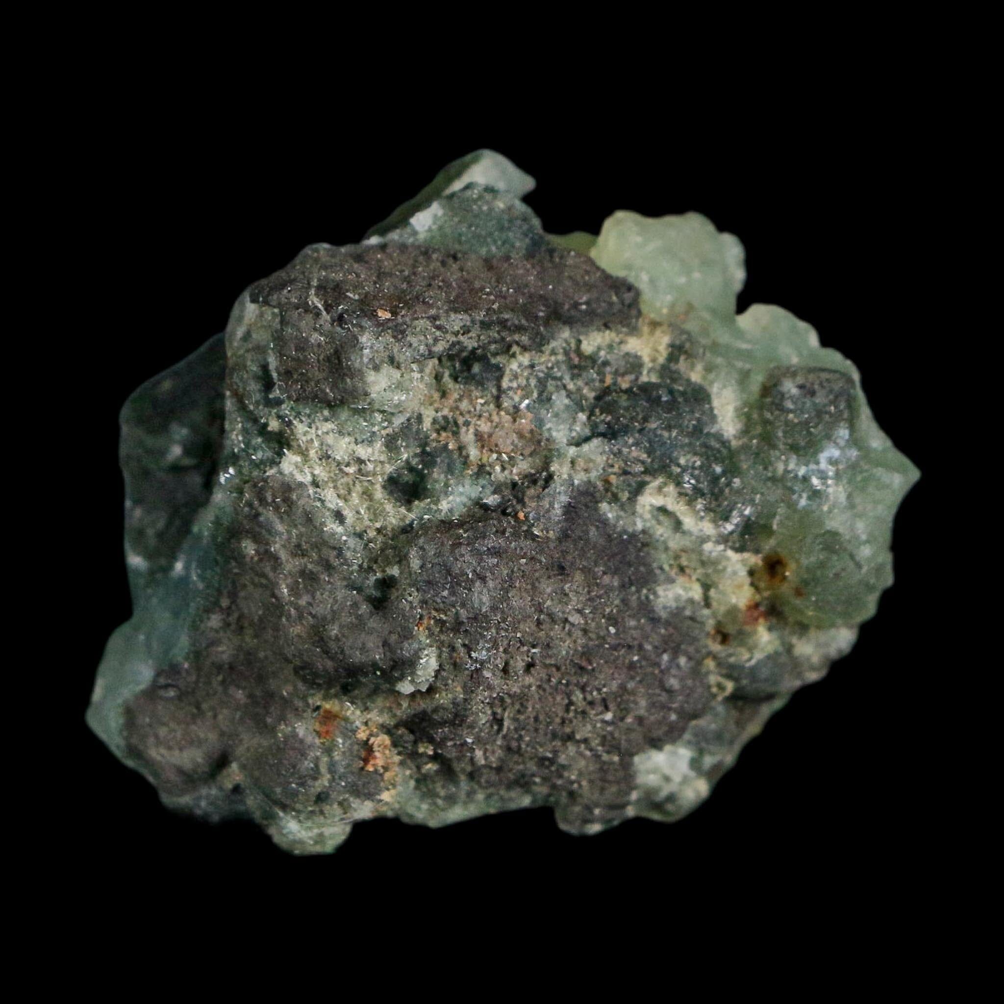 1.6" Rough Green Prehnite Crystal Mineral Specimen Location Imilchil, Morocco