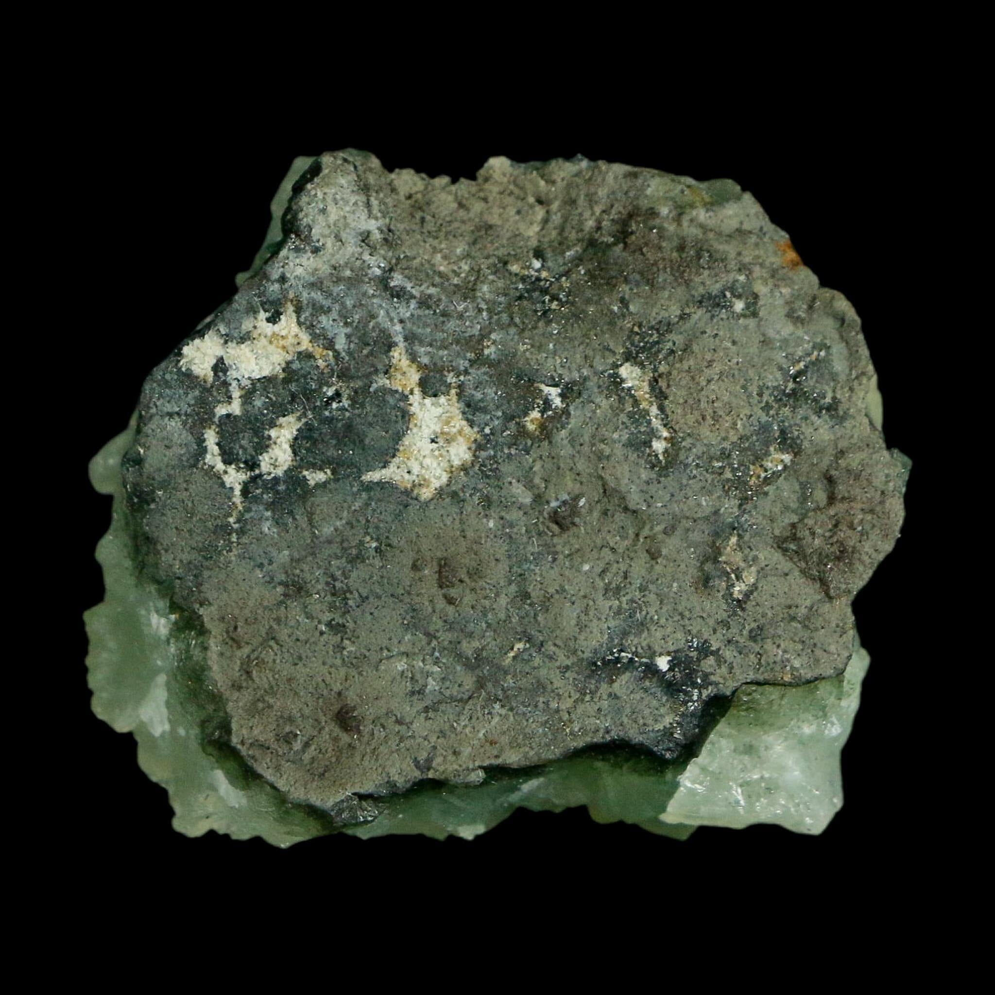 1.4" Rough Green Prehnite Crystal Mineral Specimen Location Imilchil, Morocco