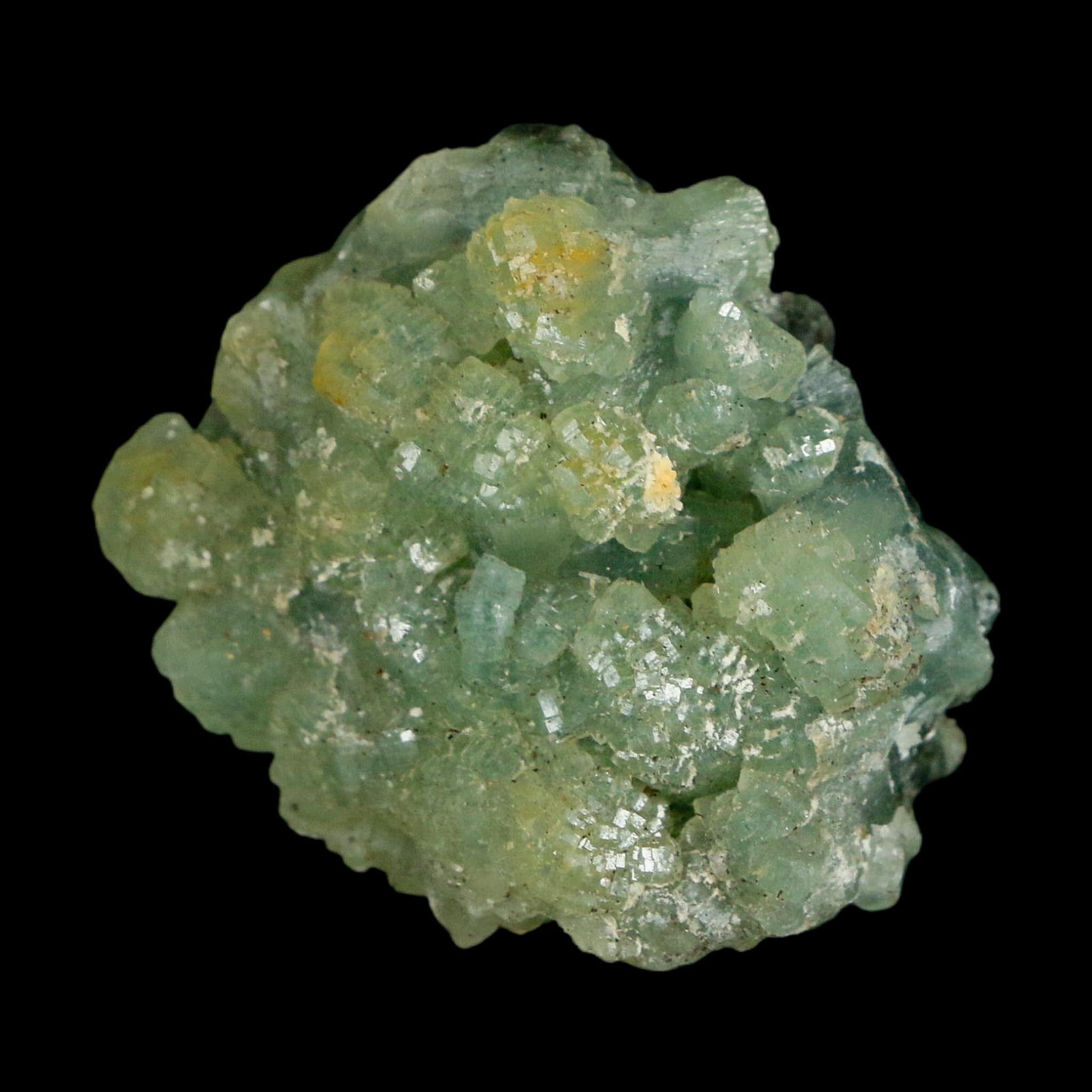 1.5" Rough Green Prehnite Crystal Mineral Specimen Location Imilchil, Morocco