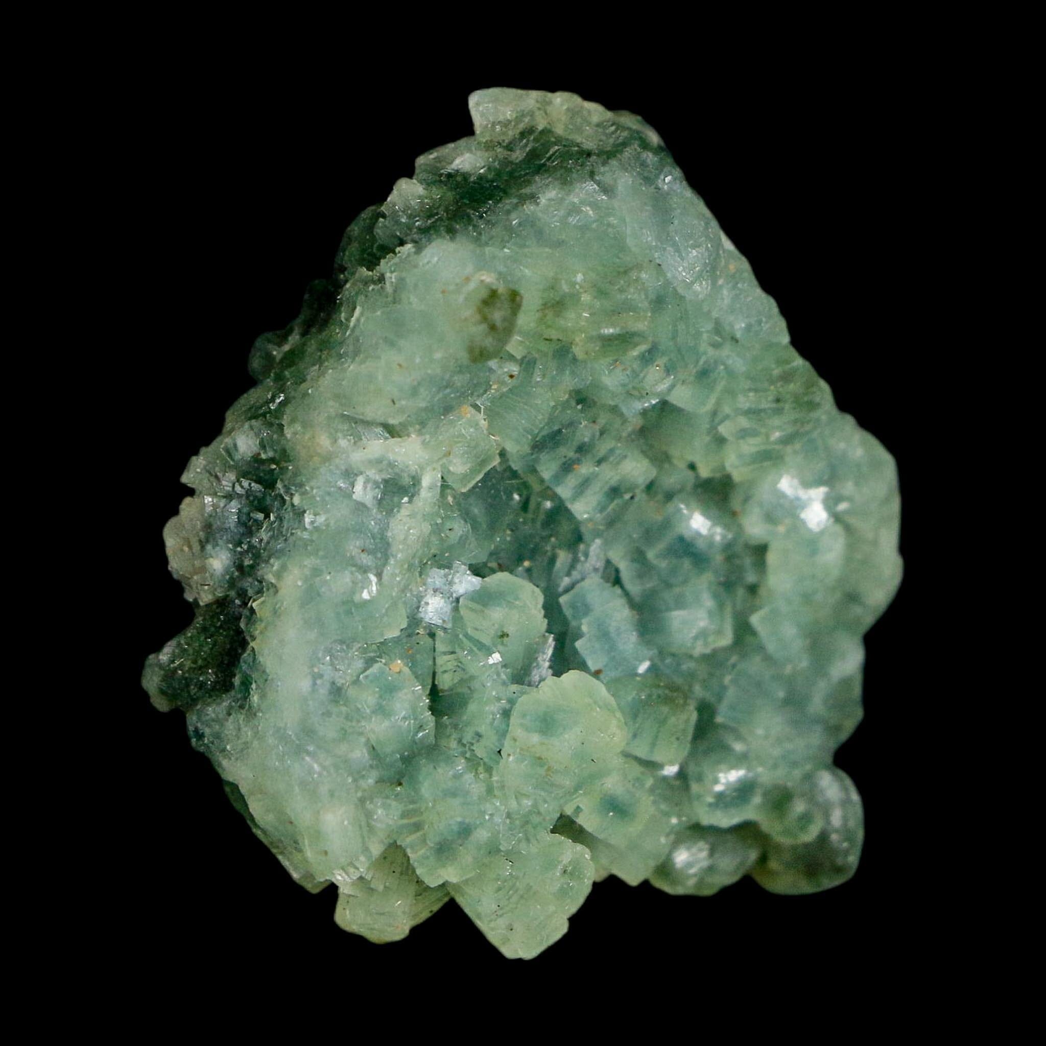 1.3" Rough Green Prehnite Crystal Mineral Specimen Location Imilchil, Morocco