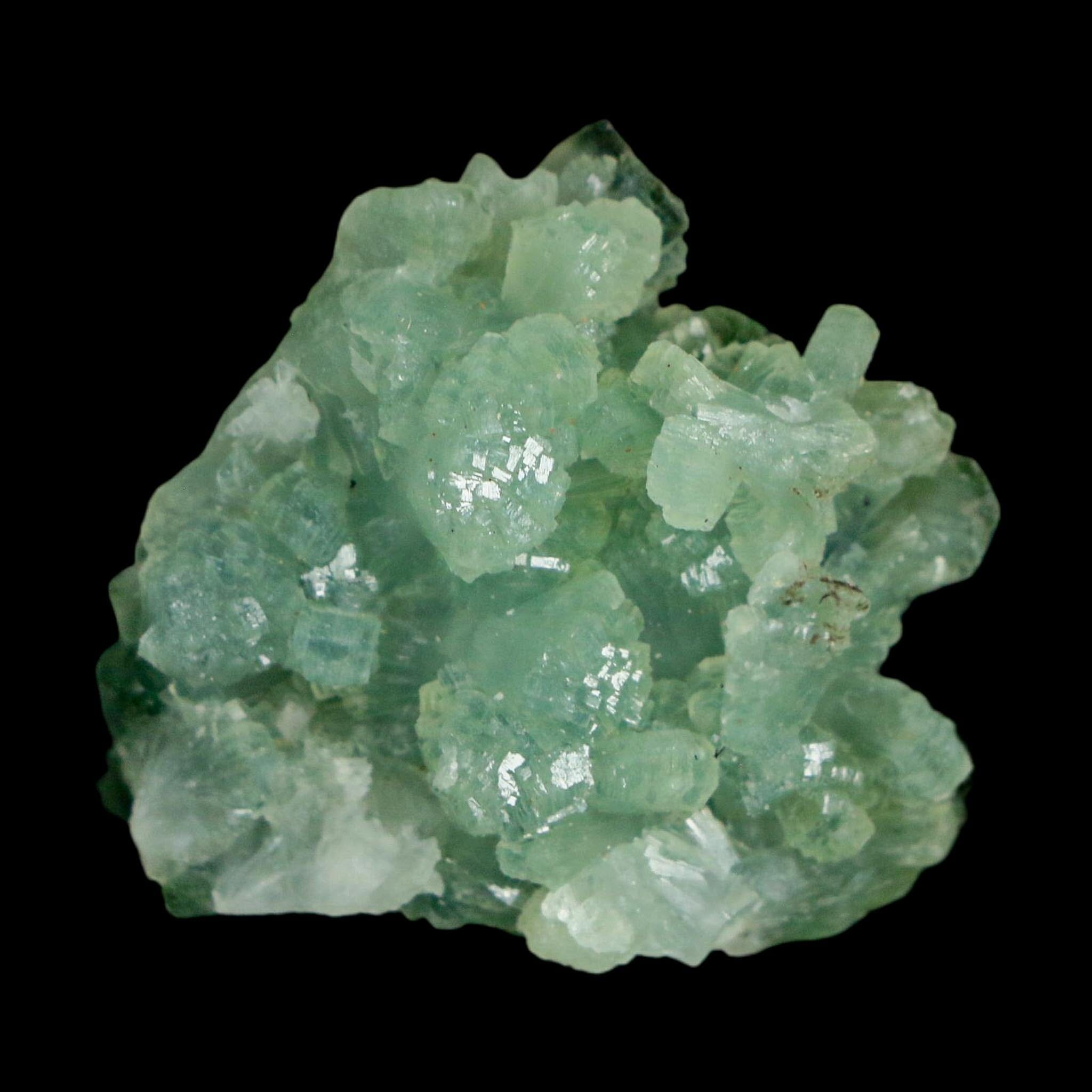 1.4" Rough Green Prehnite Crystal Mineral Specimen Location Imilchil, Morocco